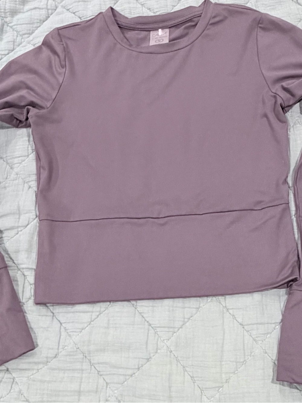 Calia by Carrie Underwood Cropped Workout Long Sleeve Shirt